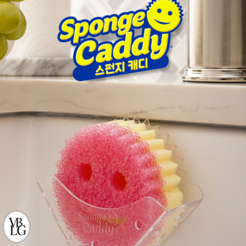 SCRUB DADDY Sponge Caddy Universal Sink Organizer for Scrub Daddy ...