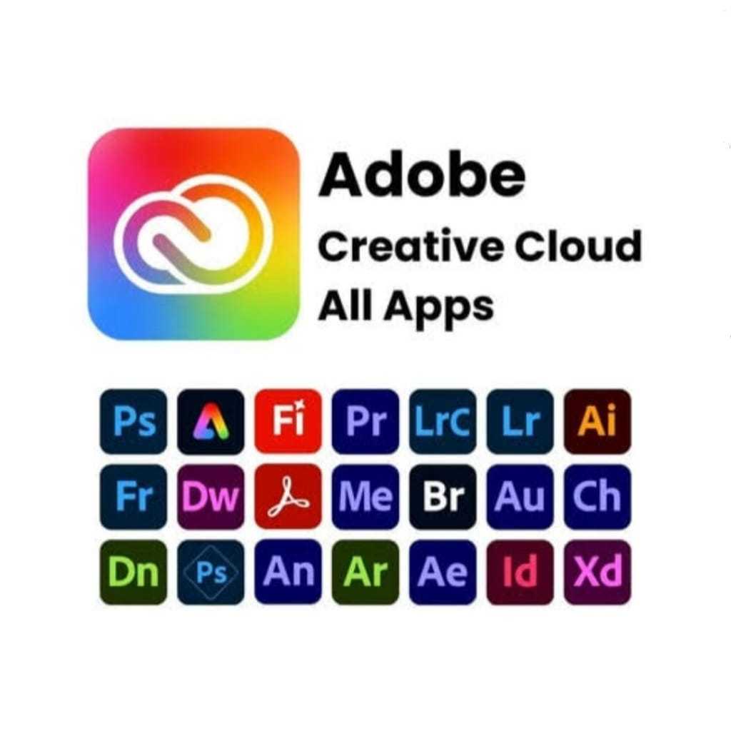 GENUINE ADOBE Creative Cloud All Apps | 1, 2, 3 & 6 Months Subscription ...