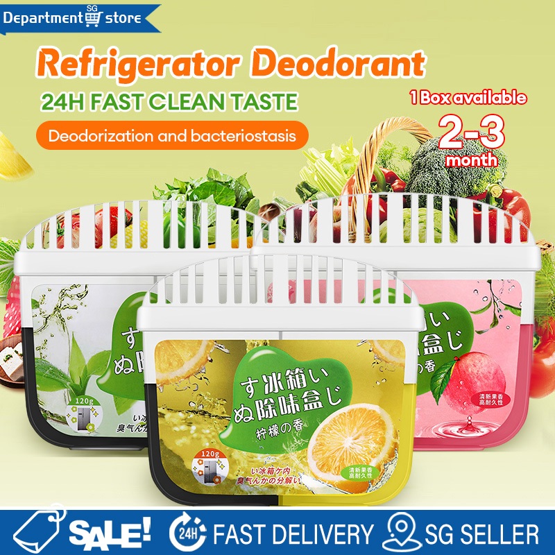 【SG Ready Stock】Activated Carbon Refrigerator Deodorizer Odor Purifier ...