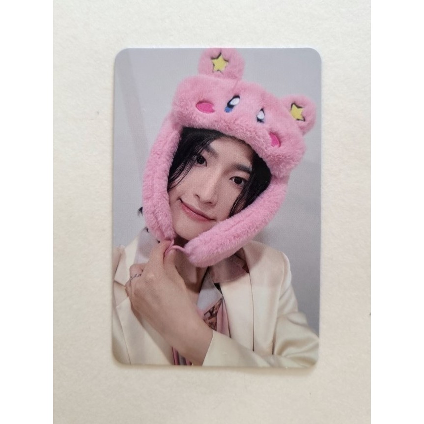 HONGJOONG ATEEZ SPECIAL outlet MAKESTAR PINK RABBIT BUNNY PHOTOCARD