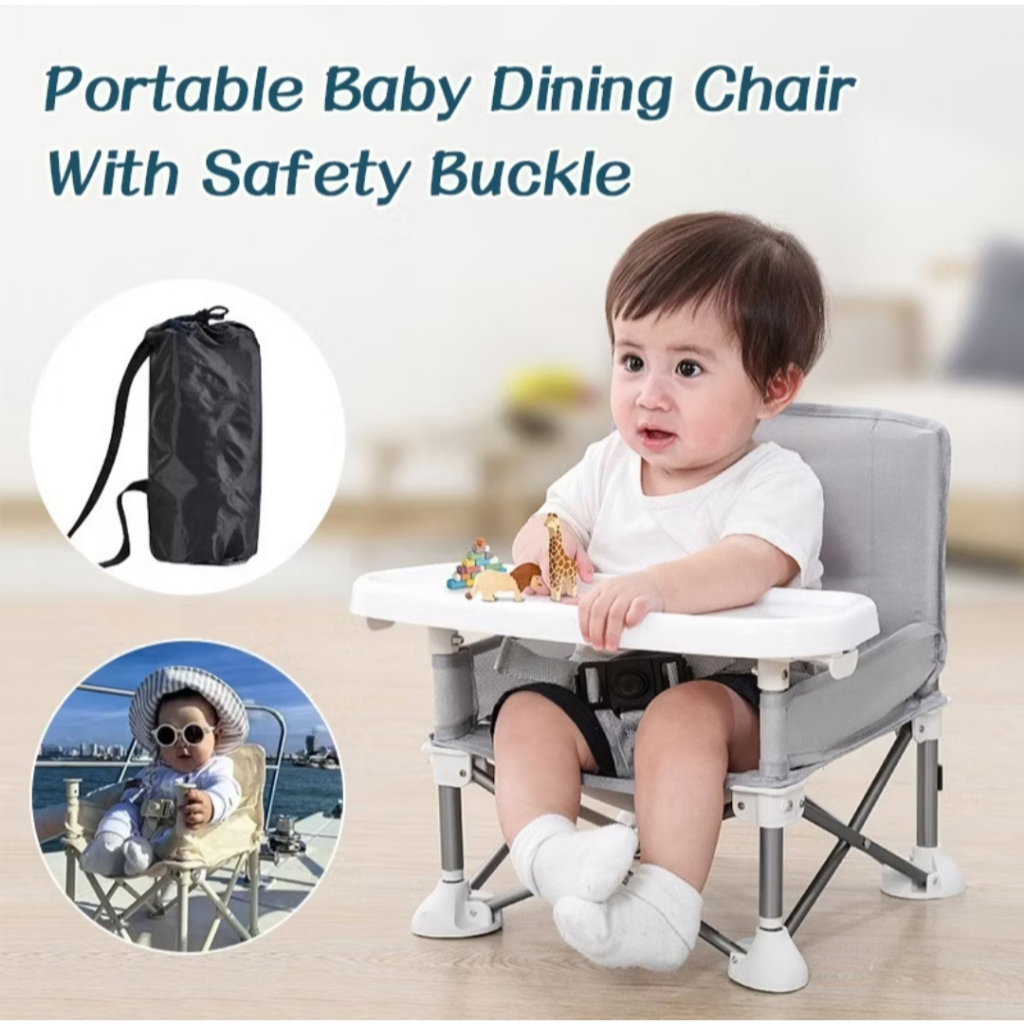 SG Stock] Portable Baby Kids Outdoor Chair Shopee Singapore