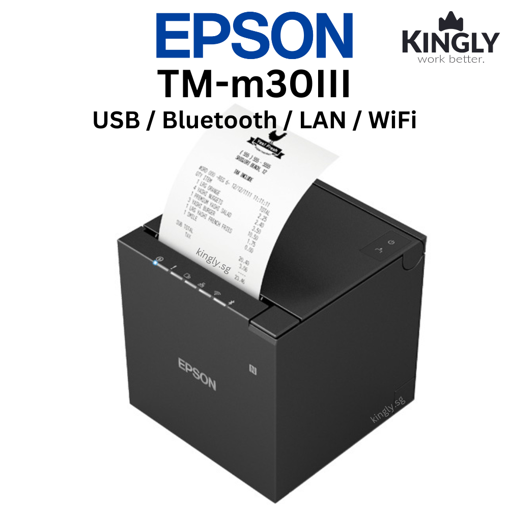 エプソン TM-m30 Epson TM-m30iii m30 Receipt Printer TM-m30 m30iii | Shopee Singapore