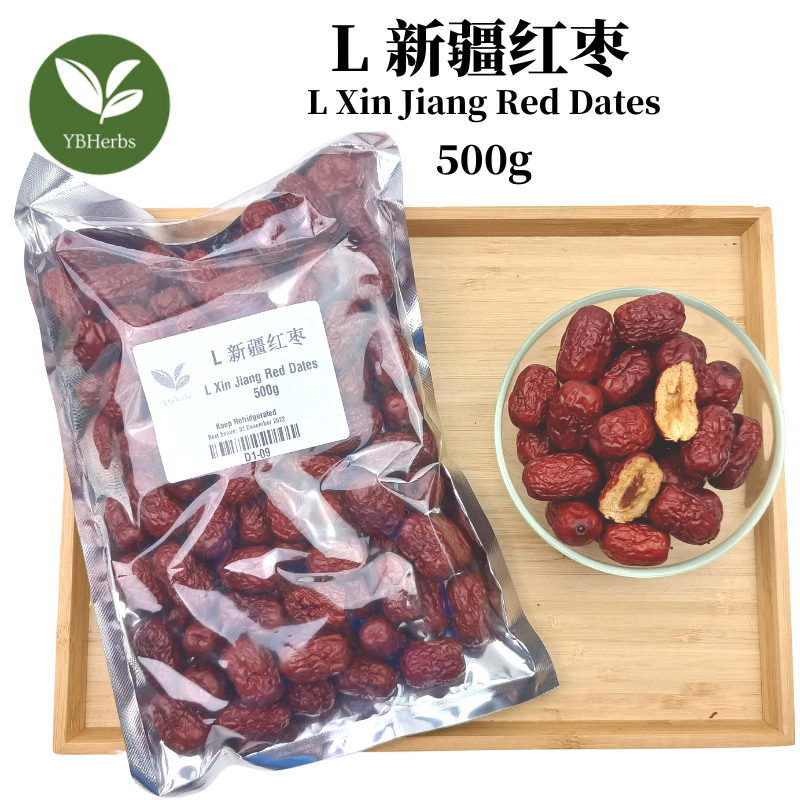 大棗 大新疆红枣500g (L Size) 红枣新疆枣Big Red Dates XinJiang Xin