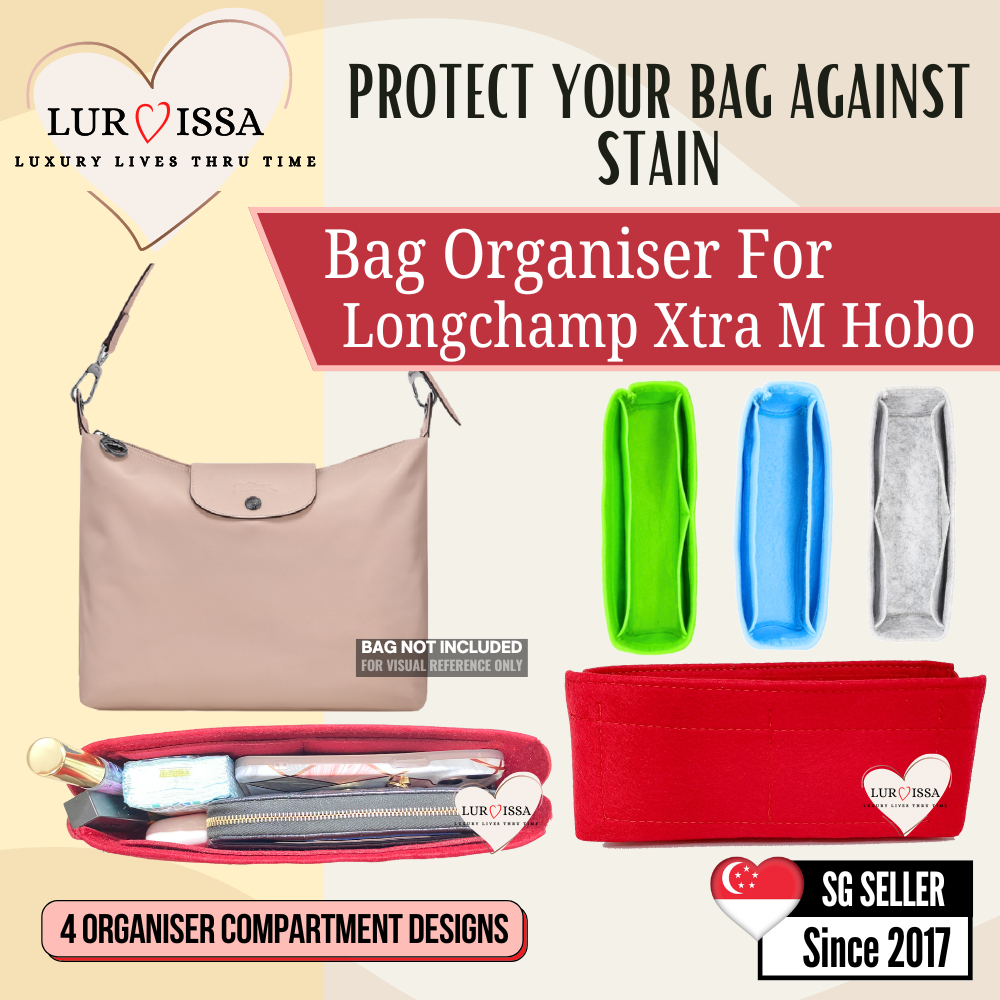 Organiser For Longchamp Le Pliage XTRA M HOBO Bag Bag Organizer Bag Insert Bag Organiser