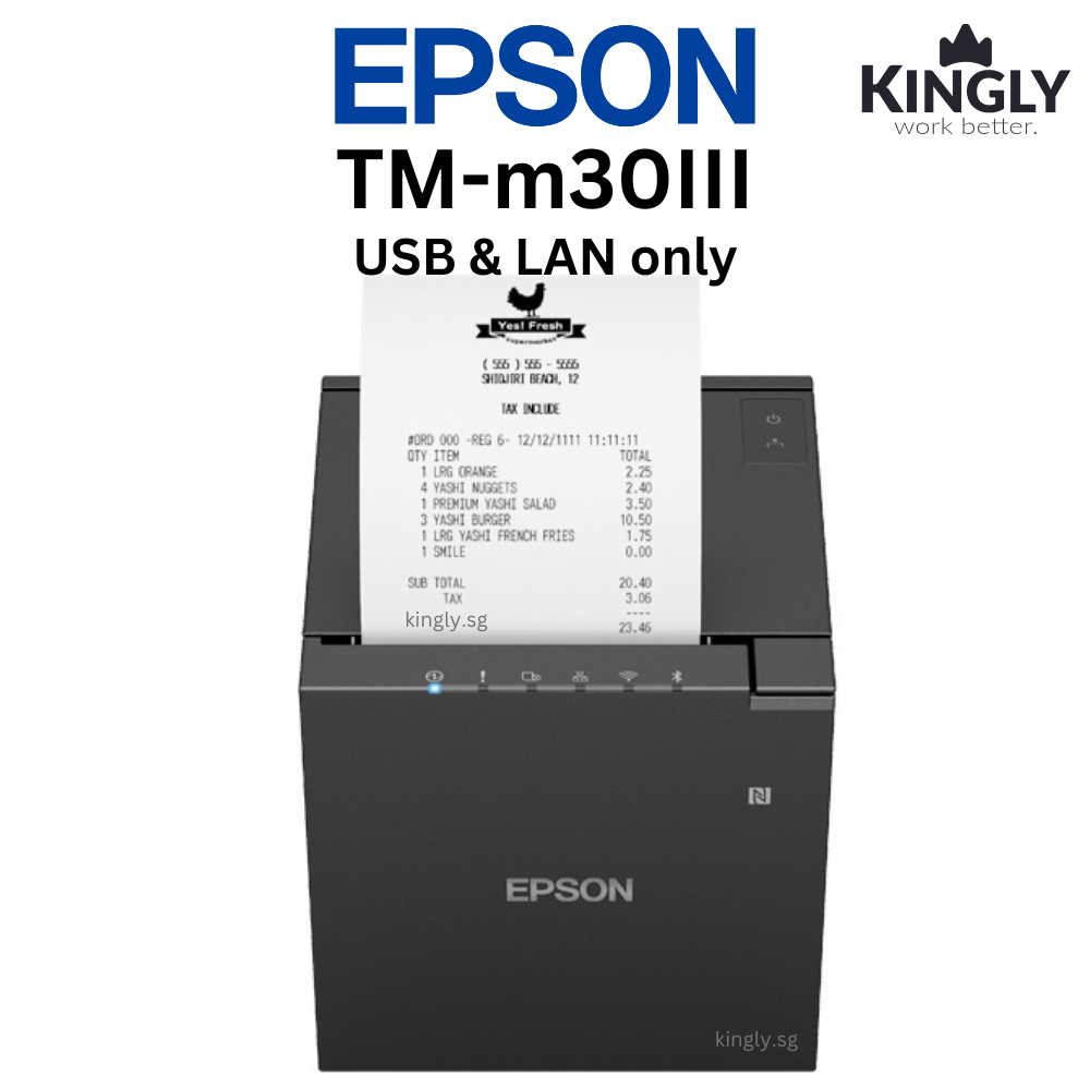 Epson TM-m30iii m30 Receipt Printer TM-m30 m30iii | Shopee Singapore