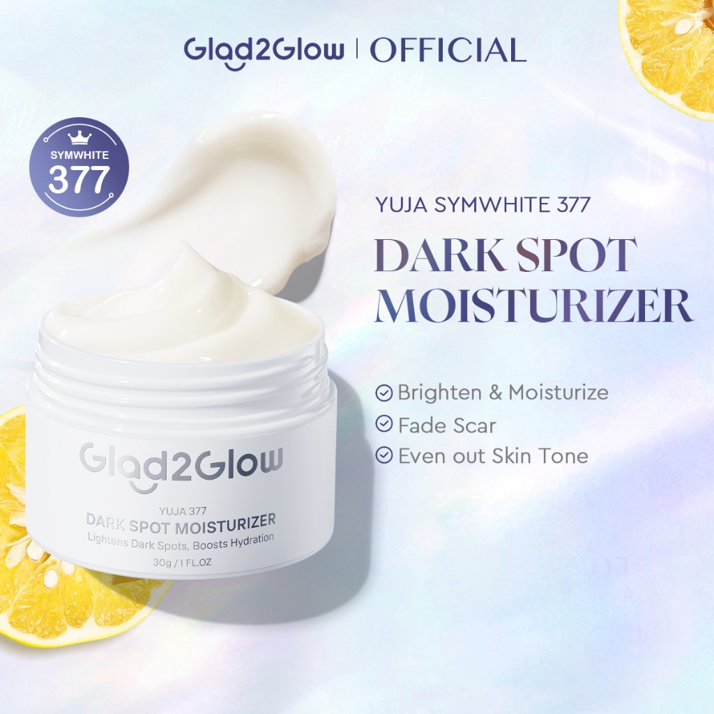 Glad2Glow Yuja Symwhite 377 Dark Spot Moisturizer (30ml) Whitening