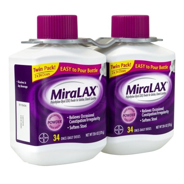 1 box MiraLAX/ Purelax Gentle Constipation Relief Laxative Powder ...