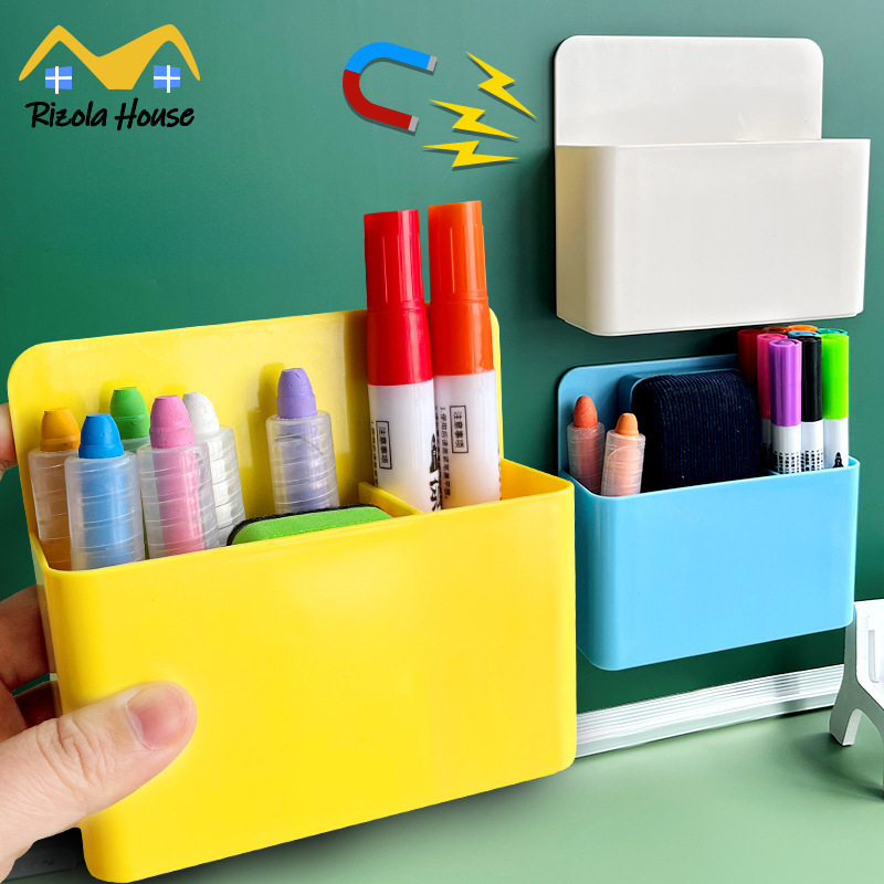【SG】Magnetic Storage Box Plastic Whiteboard Marker Pen Holder ...