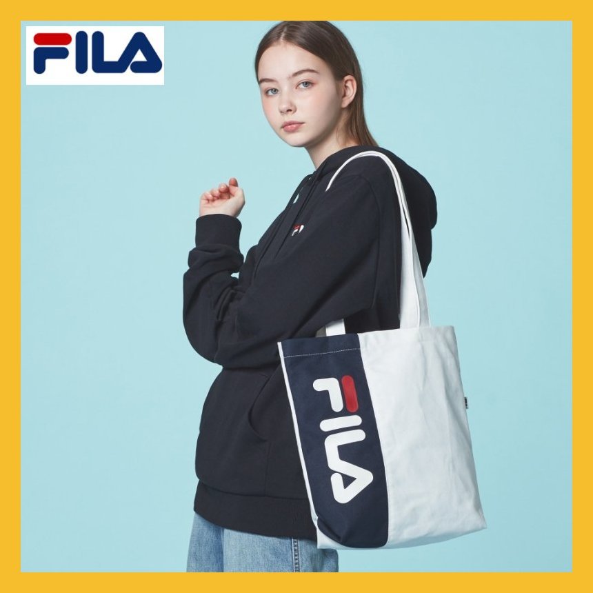 Limited time discount FILA Vertical Block Mini FS3BCC5305X Off White Eco Bag