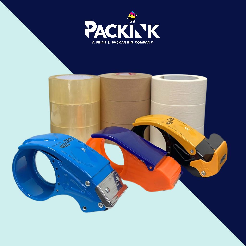 Plastic & Metal Tape Dispenser | Tape holder | Carton box tape ...