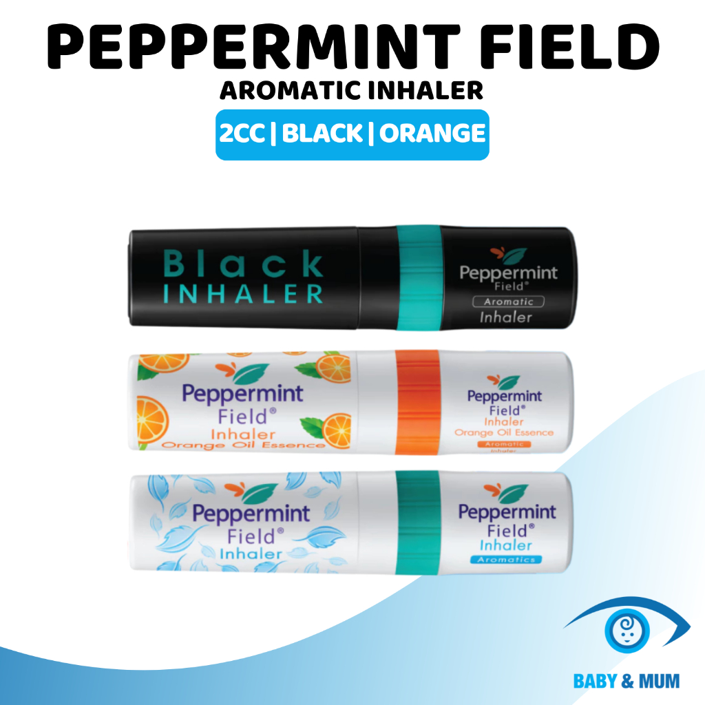 Peppermint Field Nasal Inhaler 2cc | Refreshing Herbal Oil Inhaler ...