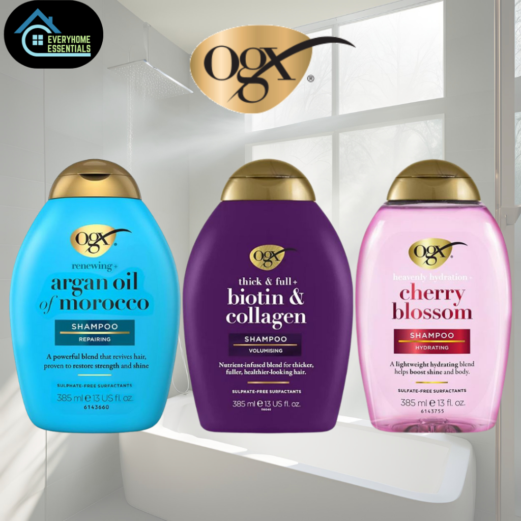 OGX Shampoo - 385ml | Shopee Singapore