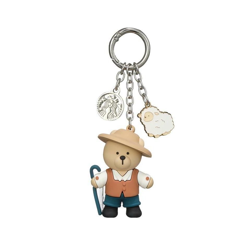 Starbucks Annyeong bearista keychain [Regional Collection MD