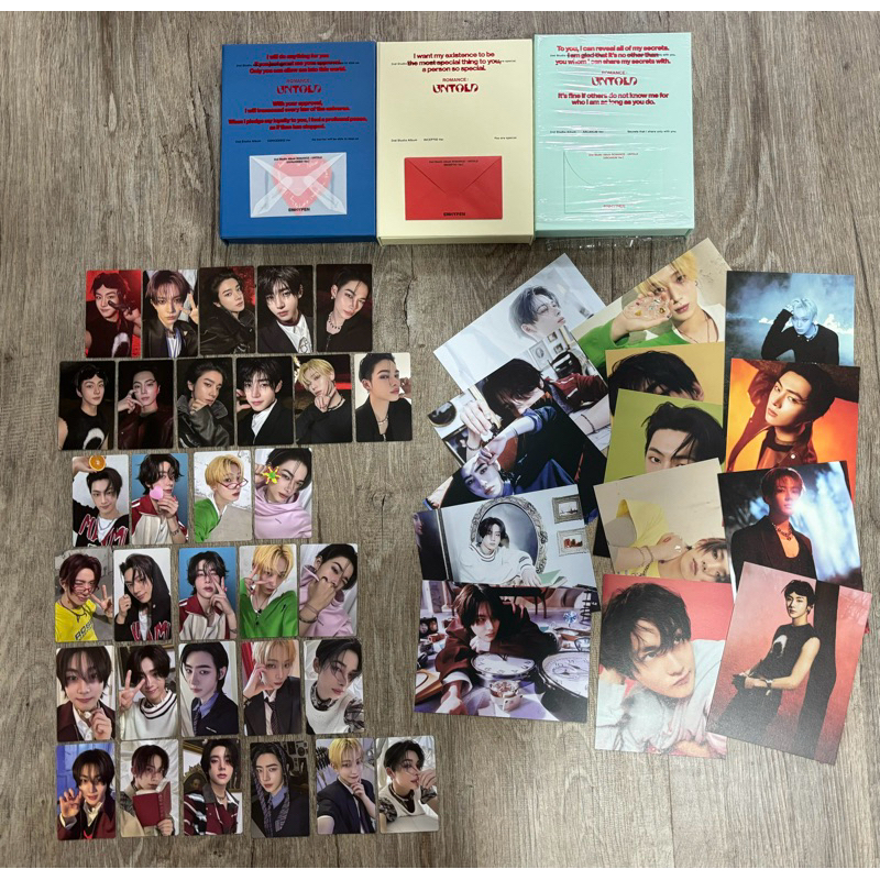 POSTCARD | PHOTOCARD] Enhypen Romance Untold PC Unsealed album set