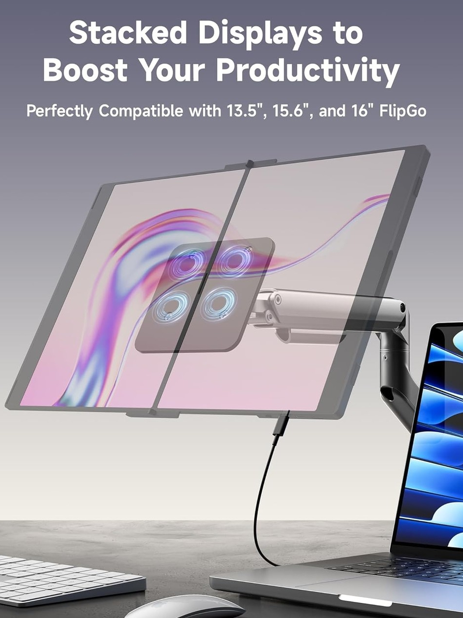 JSAUX Snap VESA Adapter for FlipGo Dual Screen Portable Monitor ...