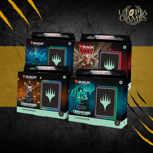 Pre-Order: Magic: The Gathering DUSKMOURN: House of Horror - Set of 4 Commander  Decks MTG | Shopee Singapore