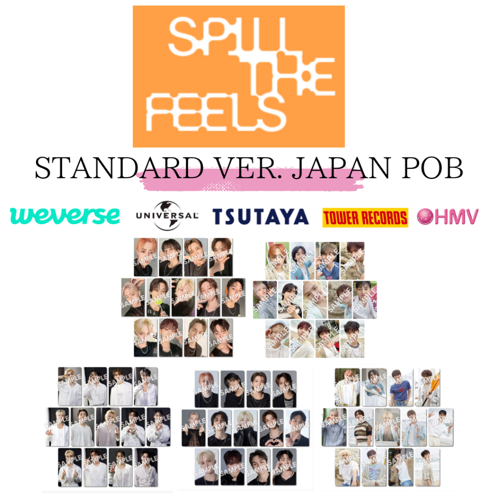 SEVENTEEN SPILL THE FEELS 12TH MINI ALBUM STANDARD VER. JAPAN