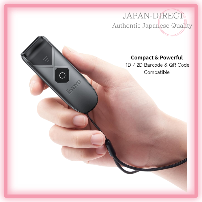 [2025 Model] Eyoyo Compact Barcode Scanner, 𝐐𝐑 Code Reader, 𝟐 ...