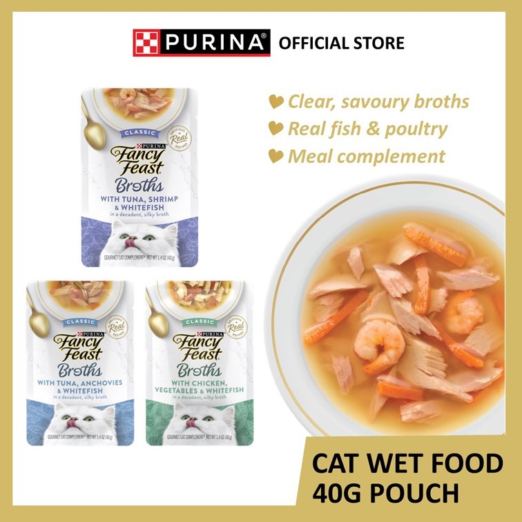 Fancy feast broths best sale