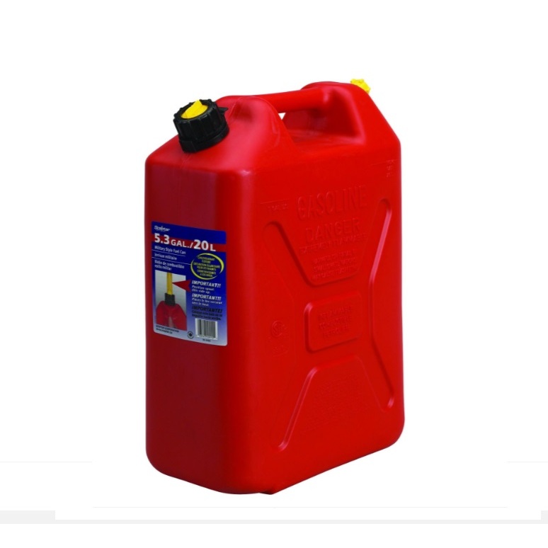 Scepter Jerry Can HDPE Plastic 20 Litres Red (Petrol/Diesel) | Shopee ...