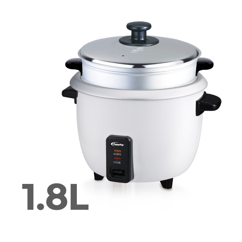 PowerPac Rice Cooker with Aluminium inner