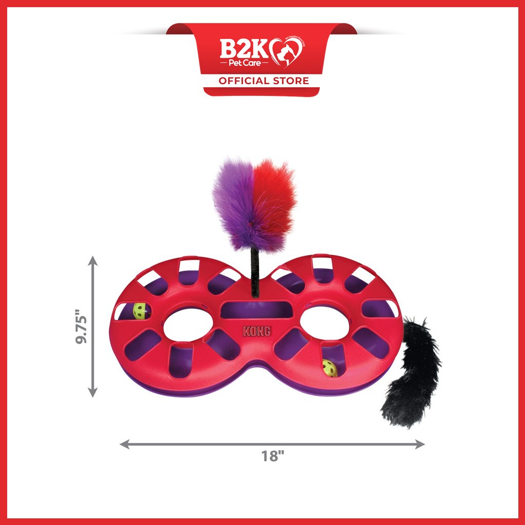 KONG Replay Interactive Toys Dog Cat Treat dispensing Toy Shopee Singapore