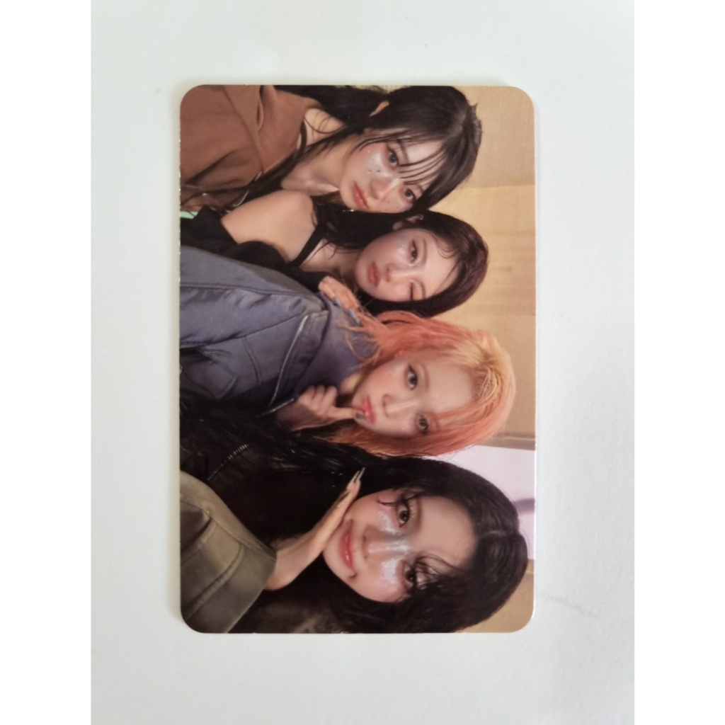 Aespa The 1st Album Armageddon cdp cd player Official Photocard
