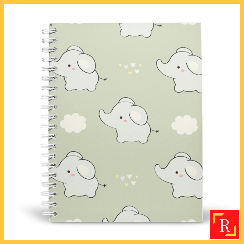 Spiral Notebook/Double Ring Notebook-(A4/A5 | Line/Blank | 80gsm)-Cute ...