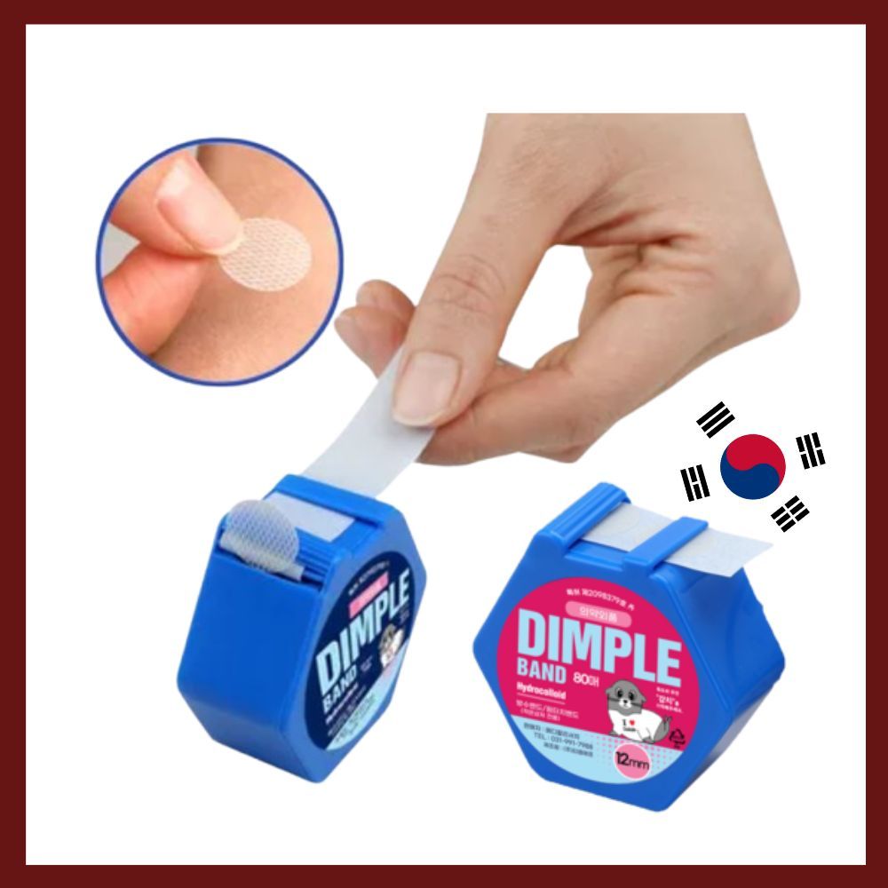 Dimple band, Hydrocolloid for Mosquito bite, wound, acne, Pimple Patch ...