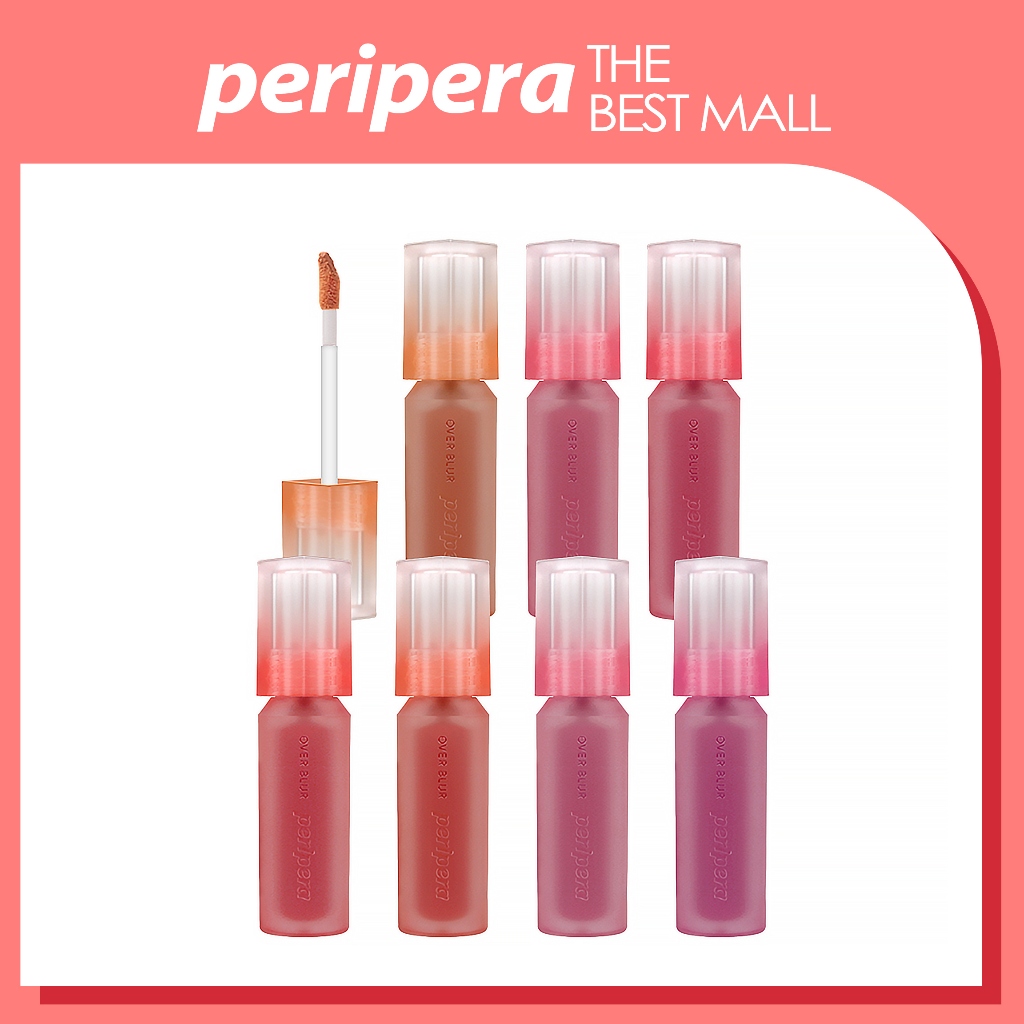 [Peripera] Over Blur Tint Set (Over Blur Tint 7 colors) | Shopee Singapore