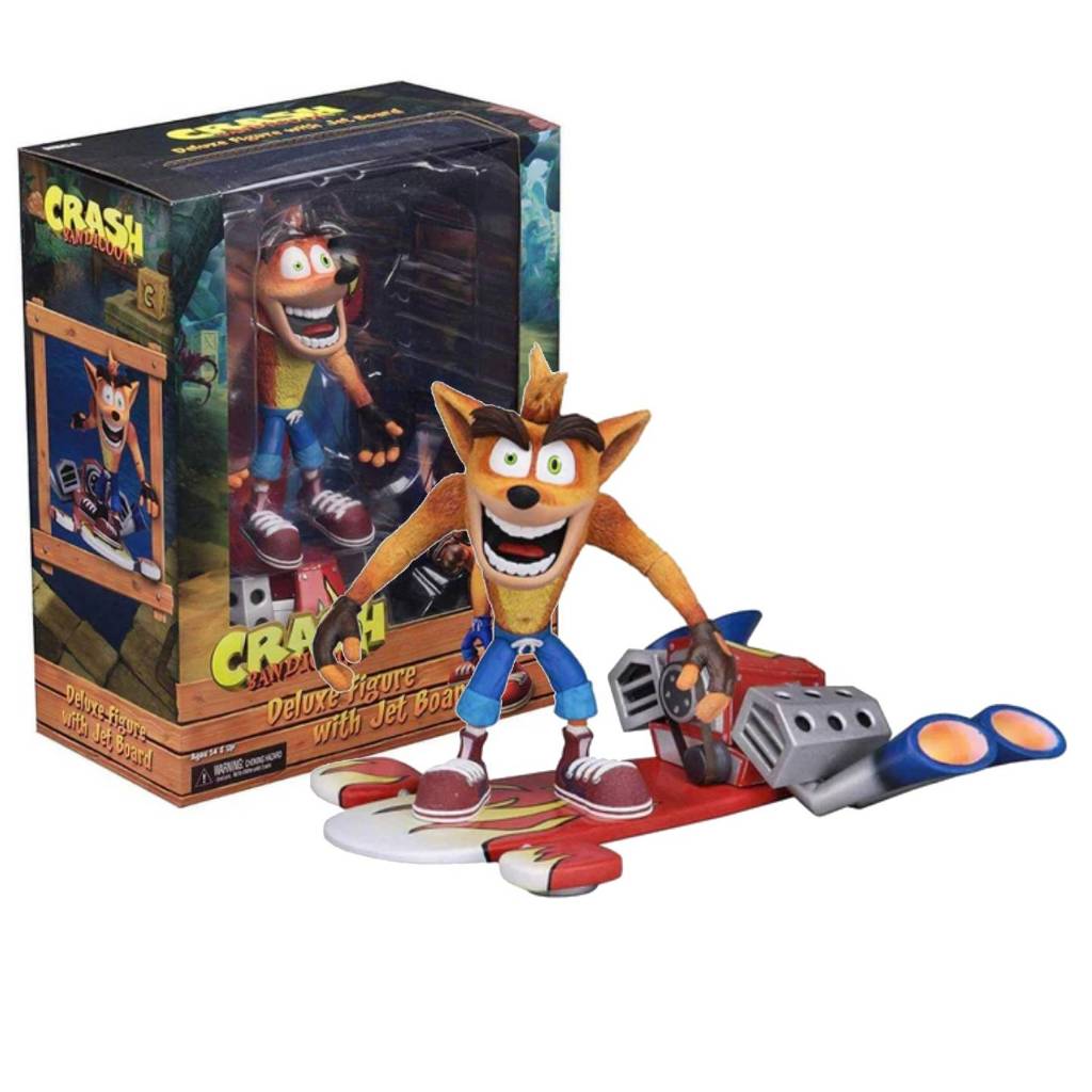 ゲームキャラクター NECA Crash Bandicoot Deluxe Figure Neca Crash Bandicoot Deluxe Figure Box | Shopee Singapore
