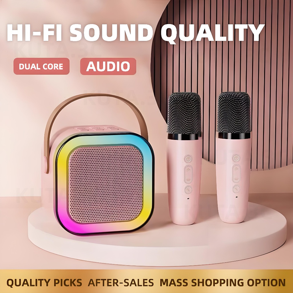 SG K12 Wireless Karaoke Speaker With Bluetooth Microphone K12 Home TV ...