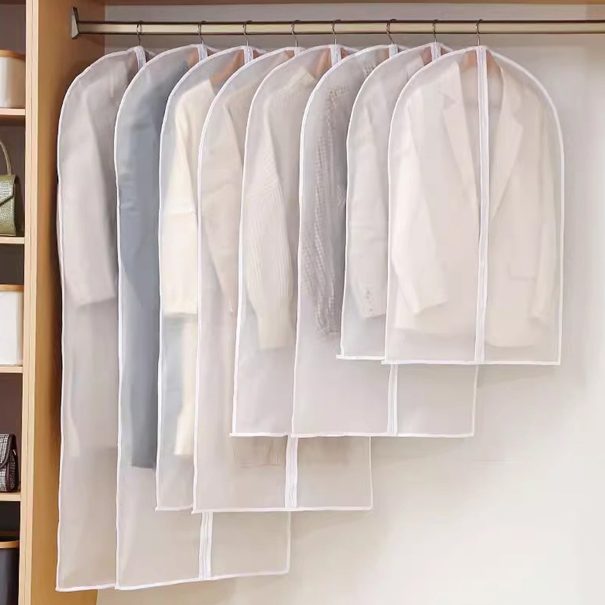 Hanging Garment Dust Cover – Wardrobe Suit & Coat Protector Bag ...