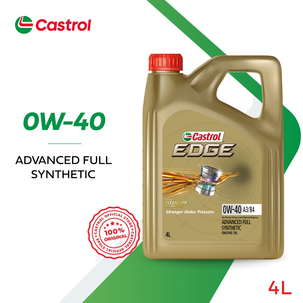 Castrol EDGE 0W-40 エンジンオイル 4L 2缶 Castrol EDGE 0W-20