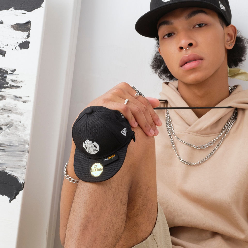 【レア】Starbucksx New Era Black ミニキャップ バッグ Starbucks® x New Era Black Mini Cap Bag | Shopee Singapore