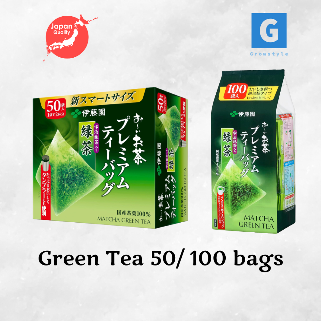 ITOEN Oi Ocha Matcha Blend Green Tea PREMIUM Tea 50 Bags - Foto 3