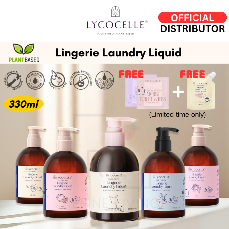 330ml) Lycocelle Concentrated Lingerie Laundry Liquid /Plant-Base
