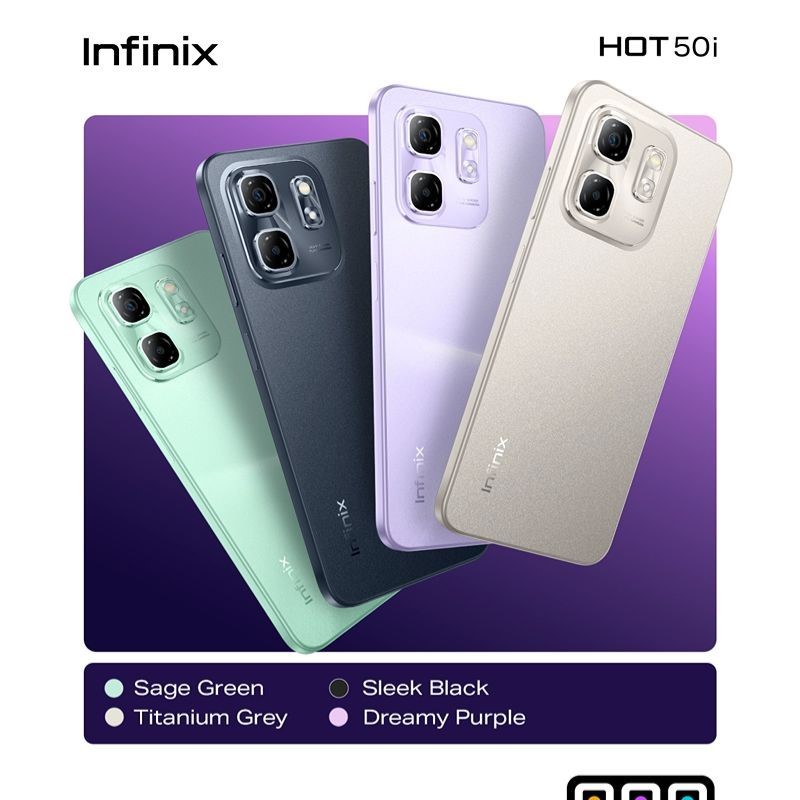 Infinix Hot 50i 4G | 1 Year Local Warranty | Shopee Singapore