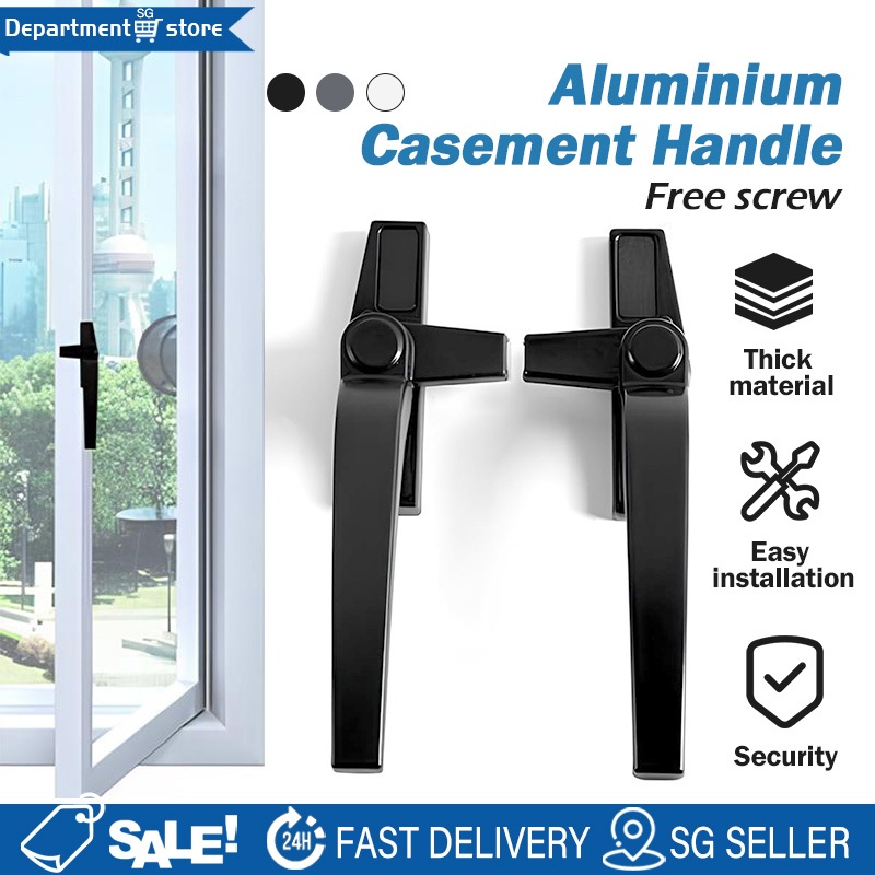 【SG Stock】Heavy-Duty Window Handle -Window Locking Handle Anti-Theft ...