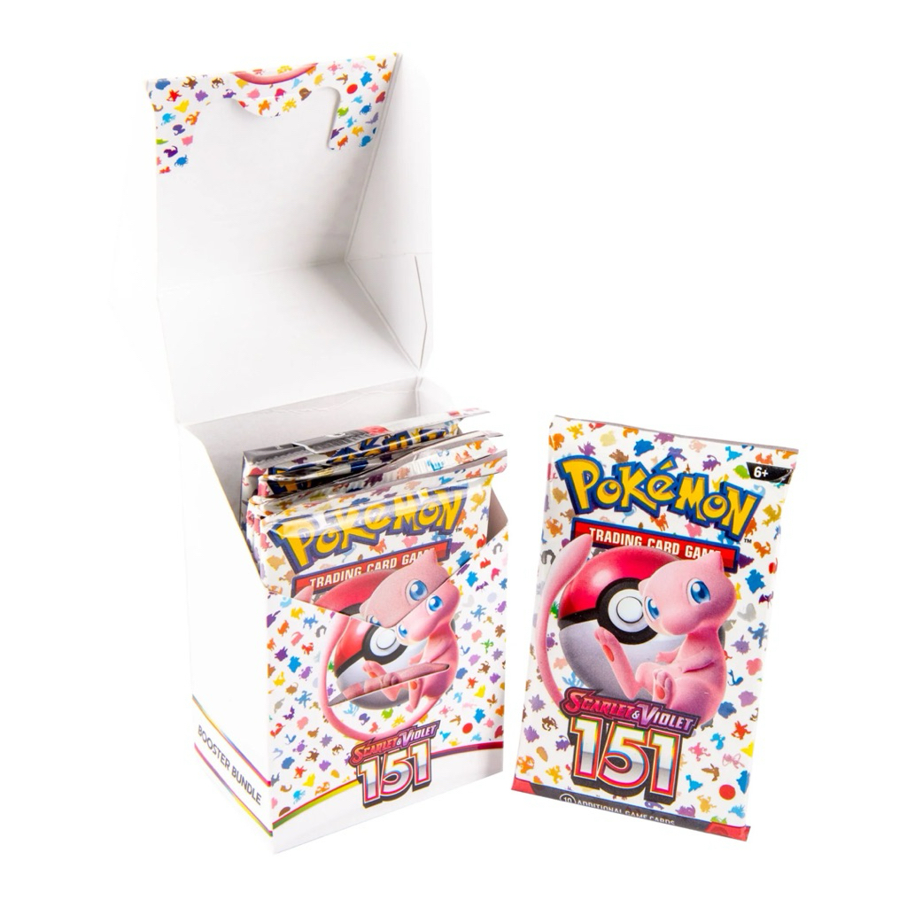 READY STOCK SG🇸🇬] Pokemon TCG 151 Booster Bundle Shrinked