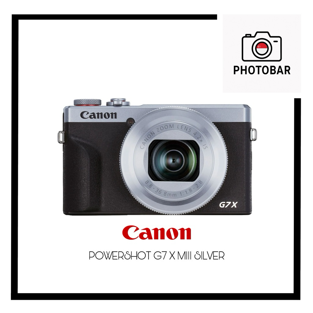 Canon PowerShot G7X Mark III 3 MIII M3 Digital Camera (Silver