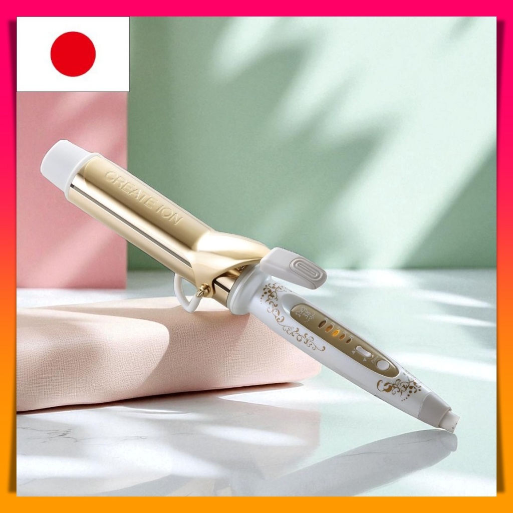 CREATE ION Grace Curl 38mm Hair Iron CIC-W72012N | Gold Coating ...