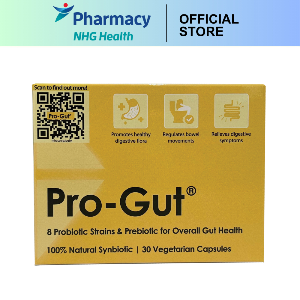 Pro-Gut 30s [8 Probiotics Strains & Prebiotic for gut health] | Shopee ...