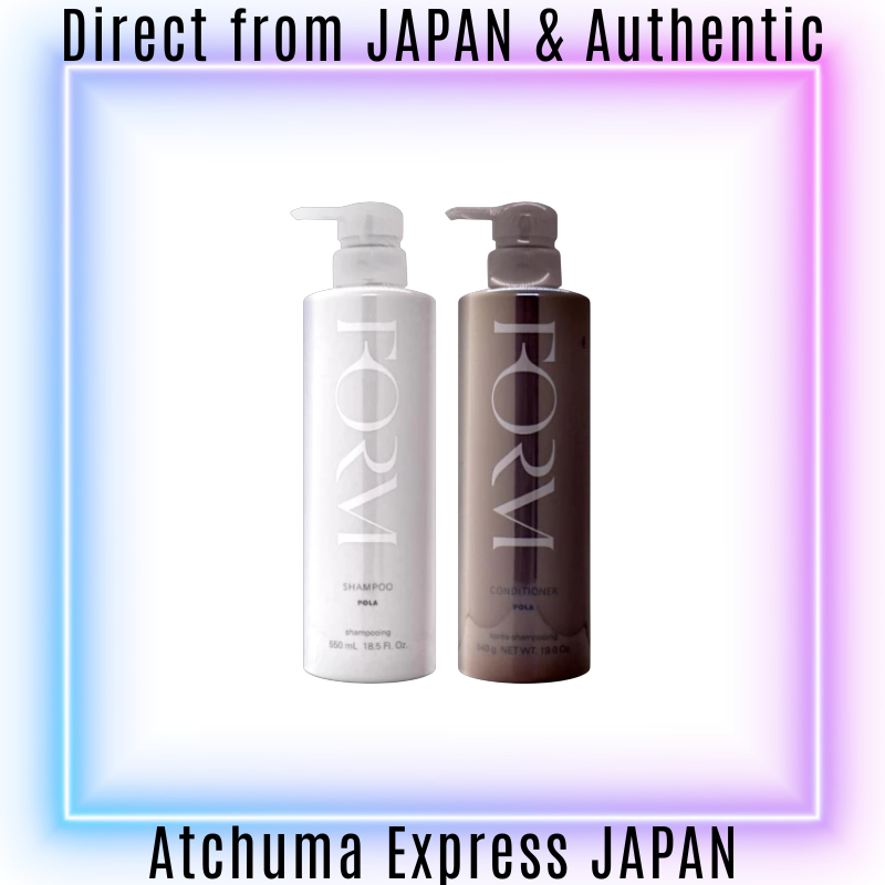 [Direct from Japan]POLA_ No silicone oil Form Shampoo 550ml/Conditioner ...