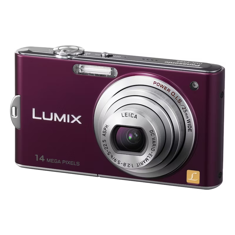 【美品】LUMIX DMC-FX66 Panasonic パープル Used] Panasonic LUMIX DMC FX66 Compact Digital Camera | Shopee