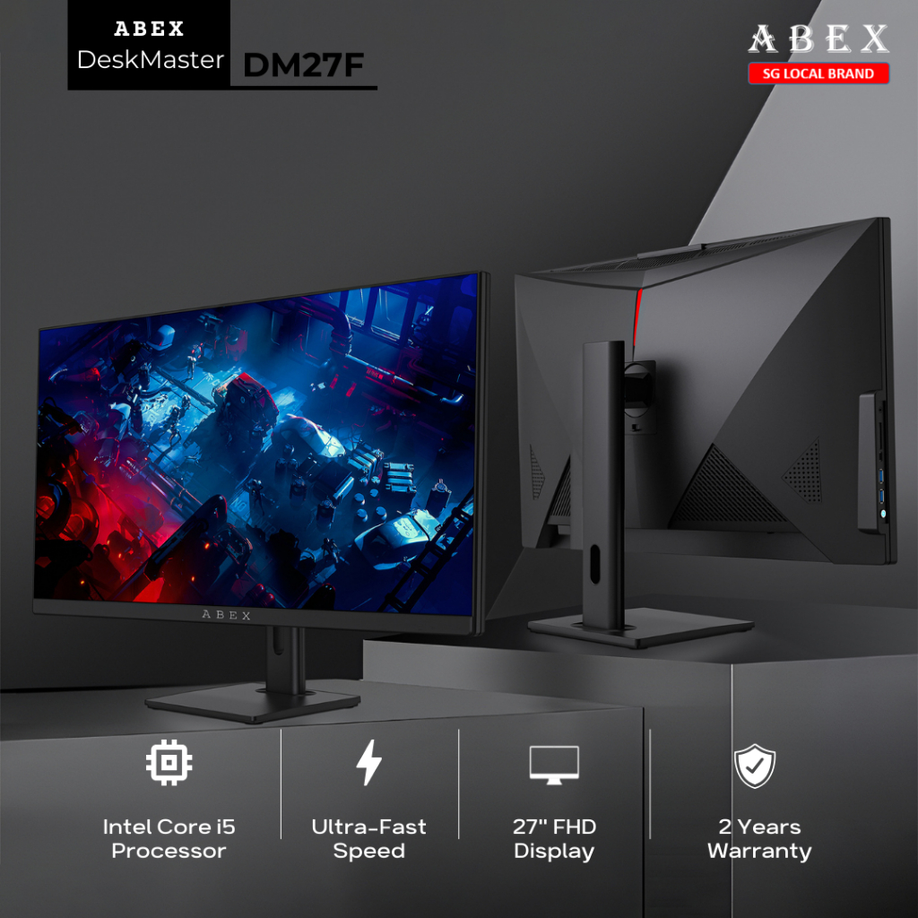 ABEX DM27F / All In One Gaming PC / 27" FHD Display / i5-13400 / RTX ...