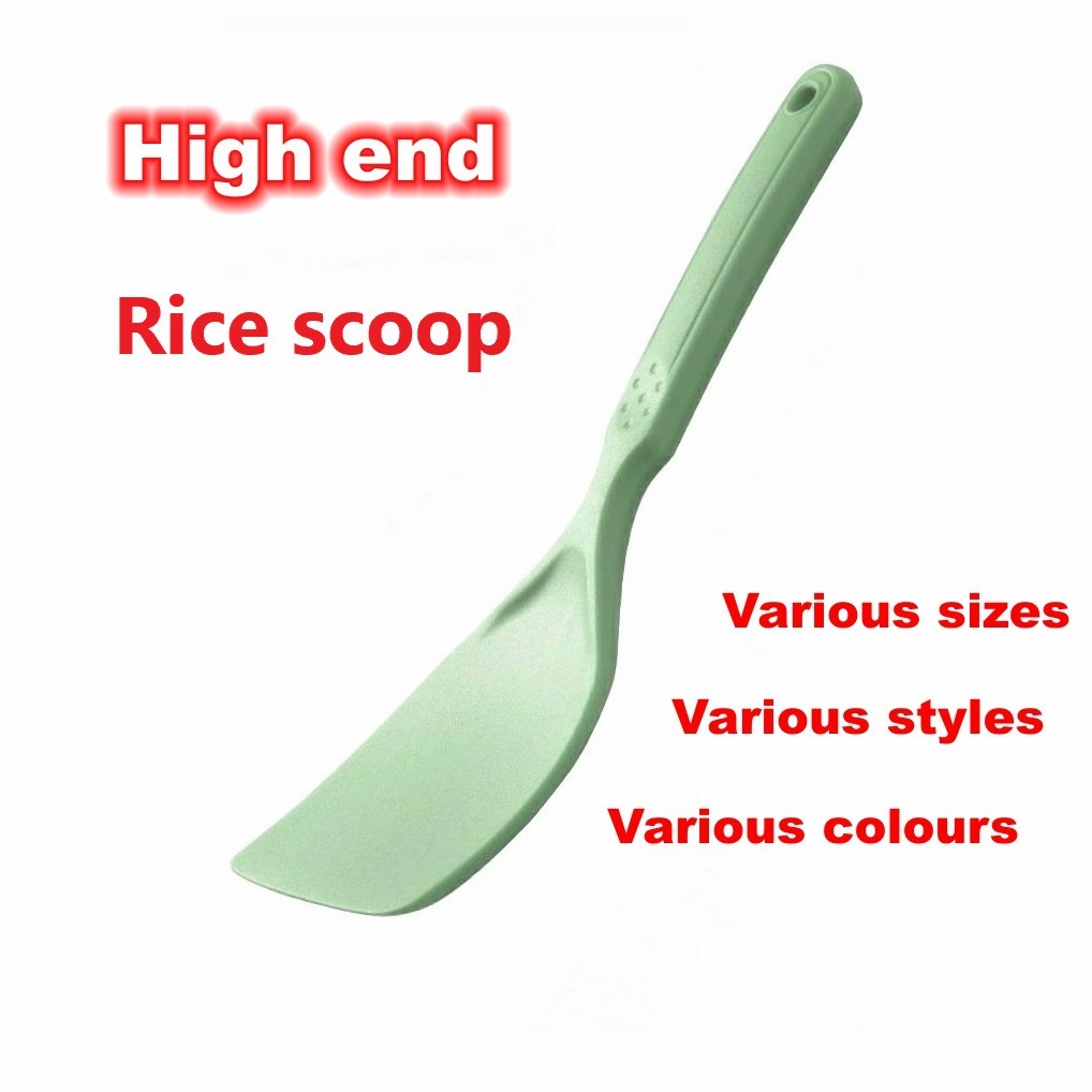 EZCOOK Silicone Rice Scoop Non-Stick Rice Spoon Silicone Cooking ...
