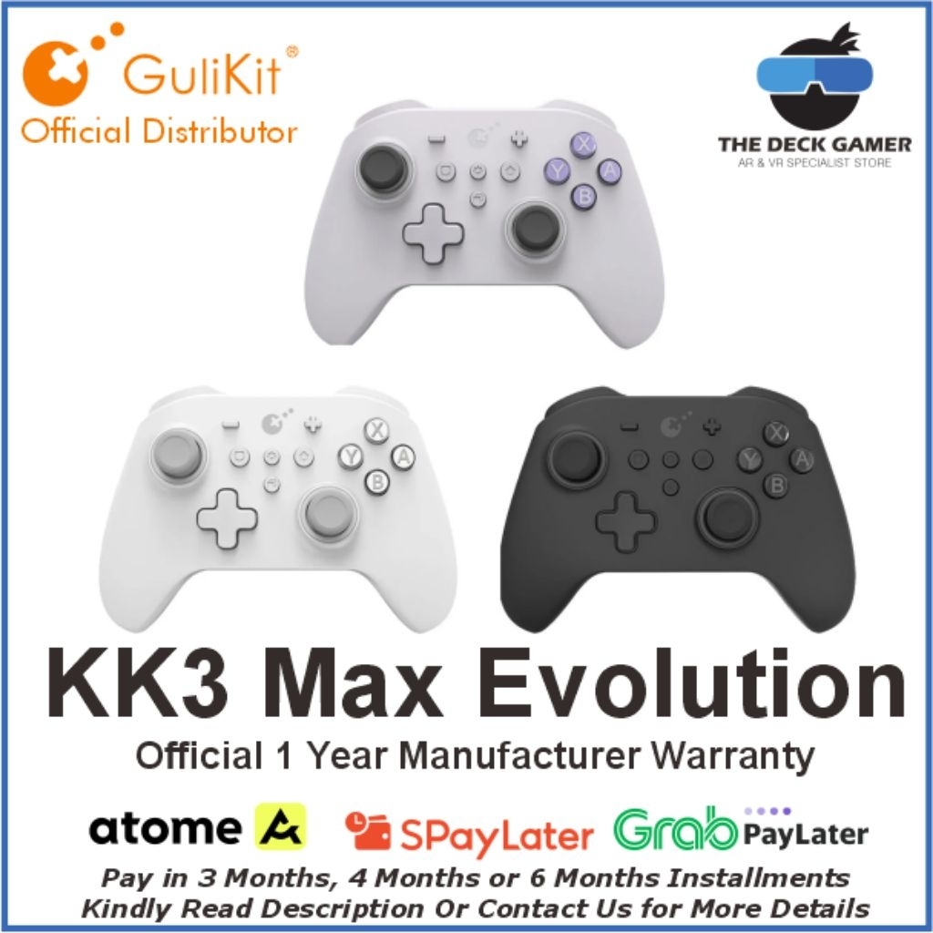 {🇸🇬 Distributor} Gulikit KK3 Max Evolution Game Controller - Switch 2 ...