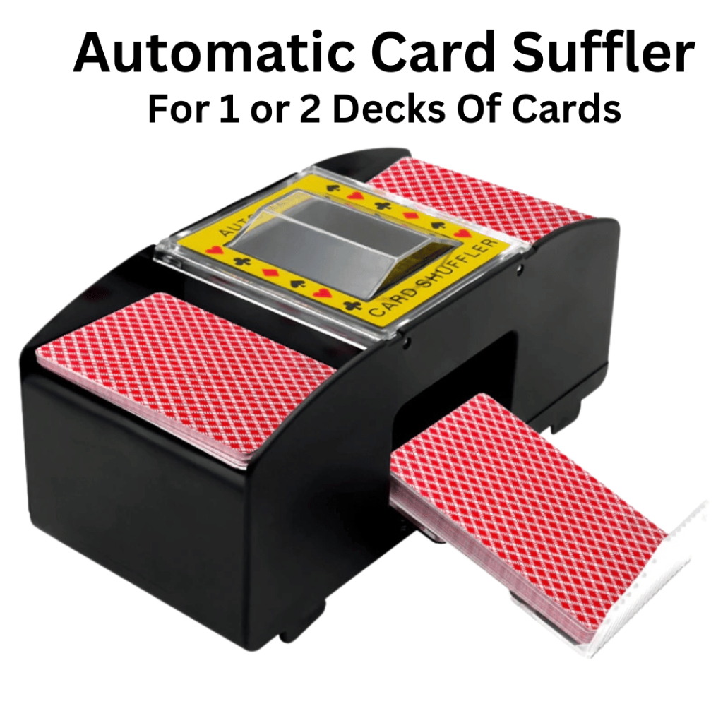 Automatic Card Suffler (2 Deck of cards) Battery Operated. | Shopee ...