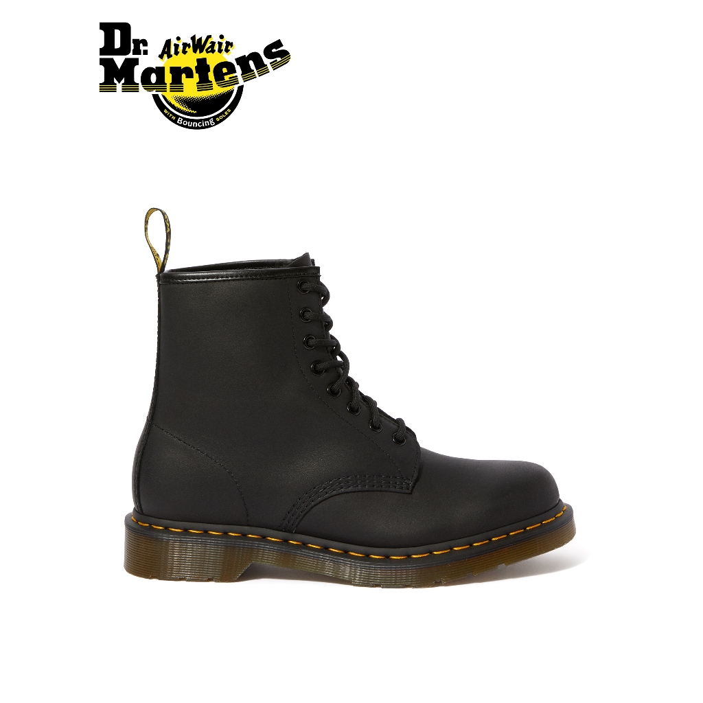 Low black doc martens best sale